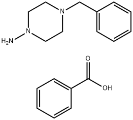 4-Benzylpiperazin-1-aMine benzoate Struktur