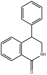 4-Phenyl-3,4-dihydroisoquinolin-1(2H)-one Struktur