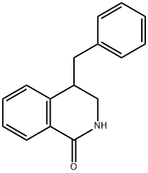 4-Benzyl-3,4-dihydroisoquinolin-1(2H)-one Struktur