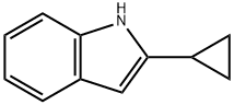 2-cyclopropyl-1H-indole Struktur