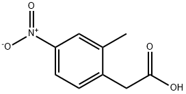 Methyl 2-(2-Methyl-4-nitrophenyl)acetate Struktur