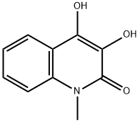 3,4-Dihydroxy-1-Methylquinolin-2(1H)-one Struktur