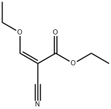 (Z)-2-氰基-3-乙氧基丙烯酸乙酯 結(jié)構(gòu)式