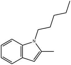 2-Methyl-1-pentylindole Struktur