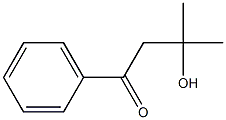 1-Butanone, 3-hydroxy-3-Methyl-1-phenyl- Struktur