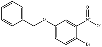 4-(benzyloxy)-1-broMo-2-nitrobenzene Struktur