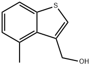 (4-Methylbenzo[b]thiophen-3-yl)Methanol Struktur