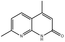 4,7-DiMethyl-1,8-naphthyridin-2(1H)-one Struktur