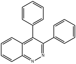 3,4-Diphenylcinnoline Struktur