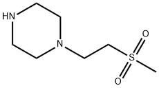 1-[2-(methylsulfonyl)ethyl]piperazine(SALTDATA: 2HCl) Struktur