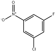 3-Chloro-5-fluoronitrobenzene Struktur