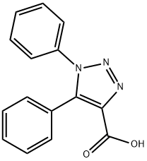 1,	5-Diphenyl-1H-[1,	2,	3]triazole-4-carboxylic	acid Struktur