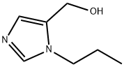 1H-Imidazole-5-methanol,1-propyl-(9CI) Struktur