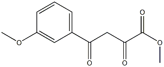 Methyl 3-Methoxy-a,g-dioxo-benzenebutanoate Struktur