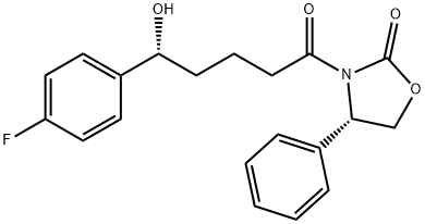 (S)-3-((R)-5-(4-fluorophenyl)-5-hydroxypentanoyl)-4-phenyloxazolidin-2-one