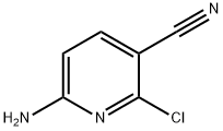 6-AMino-2-chloronicotinonitrile Struktur