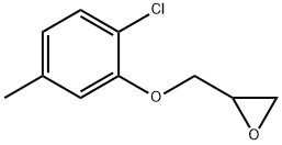 1-(2-Chloro-5-Methylphenoxy)-2,3-epoxypropane Struktur