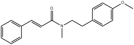 N-(4-Methoxyphenethyl)-N-MethylcinnaMaMide Struktur