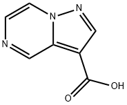 pyrazolo[1,5-a]pyrazine-3-carboxylic acid Struktur