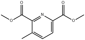 DiMethyl 3-Methylpyridine-2,6-dicarboxylate Struktur