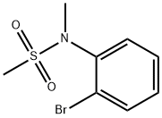 N-(2-broMophenyl)-N-Methyl-MethanesulfonaMide Struktur