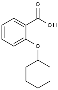 2-(Cyclohexyloxy)-benzoic acid Struktur