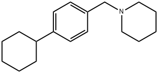 1-(4-Cyclohexylbenzyl)piperidine Struktur