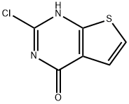 2-chlorothieno[2,3-d]pyriMidin-4(3h)-one Struktur