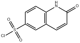 2-Hydroxyquinoline-6-sulfonyl chloride Struktur