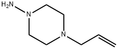 1-Piperazinamine,4-(2-propenyl)-(9CI) Struktur