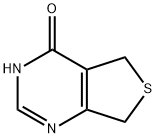 5,7-dihydrothieno[3,4-d]pyriMidin-4(3h)-one Struktur