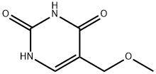 5-MethoxyMethyluracil Struktur