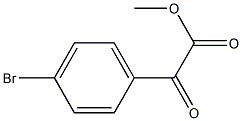 Methyl 2-(4-broMophenyl)-2-oxoacetate Struktur