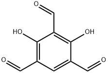 1,3,5-Benzenetricarboxaldehyde, 2,4-dihydroxy- Struktur