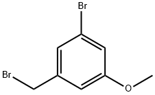 1-BroMo-3-(broMoMethyl)-5-Methoxybenzene Struktur