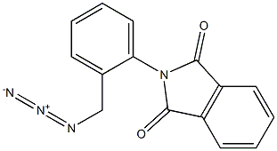 2-(2-(azidoMethyl)phenyl)isoindoline-1,3-dione Struktur