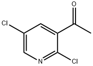 1-(2,5-dichloropyridin-3-yl)ethanone Struktur