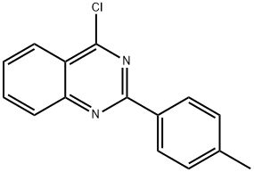 4-chloro-2-(4-methylphenyl)quinazoline Struktur