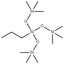 PROPYLTRIS(TRIMETHYLSILOXY)SILANE Struktur