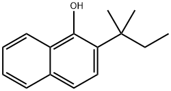 (1-Naphthalenol, 2-(1,1-diMethylpropyl)-) Struktur