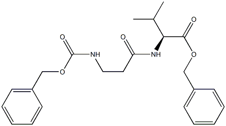 CARBOBENZYLOXY-BETA-ALANYL-L-VALINE BENZYL ESTER