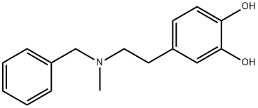 4-(2-(Benzyl(Methyl)aMino)ethyl)benzene-1,2-diol Struktur