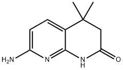 7-aMino-4,4-diMethyl-3,4-dihydro-1,8-naphthyridin-2(1H)-one Struktur