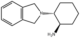 R,R-2-(1,3-dihydro-2H-isoindol-2-yl)-CyclohexanaMine Struktur