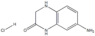 7-AMino-3,4-dihydroquinoxalin-2(1H)-one hydrochloride Struktur