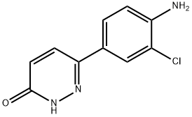 6-(4-AMino-3-chlorophenyl)pyridazin-3(2H)-one Struktur