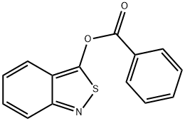 Benzo[c]isothiazol-3-yl benzoate Struktur