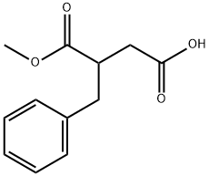 3-Benzyl-4-Methoxy-4-oxobutanoic acid Struktur