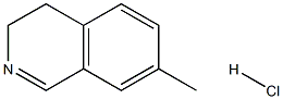 7-Methyl-3,4-dihydroisoquinoline hydrochloride Struktur