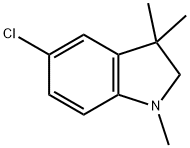 5-Chloro-1,3,3-triMethylindoline Struktur